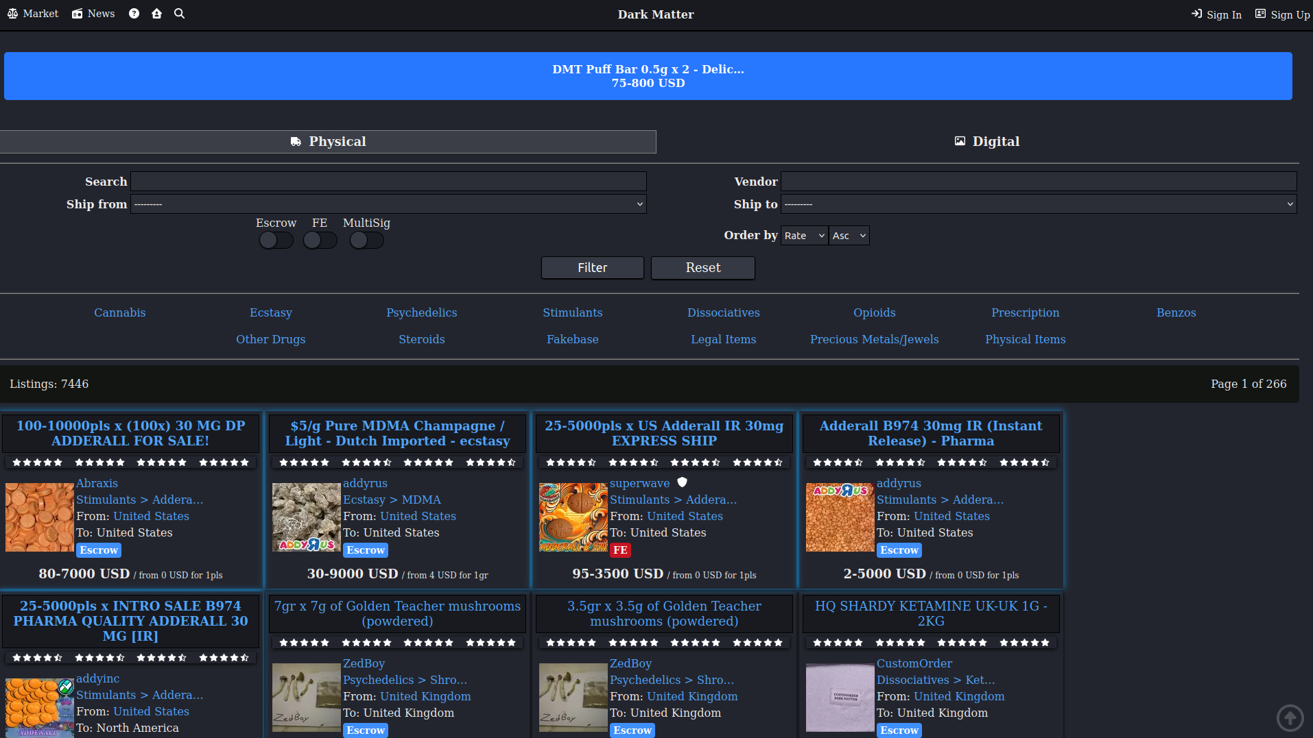 Dashboard View